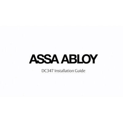 Установка и регулировка доводчика ASSA ABLOY DC347  купить в г. Уфа с гарантией и по низким ценам 